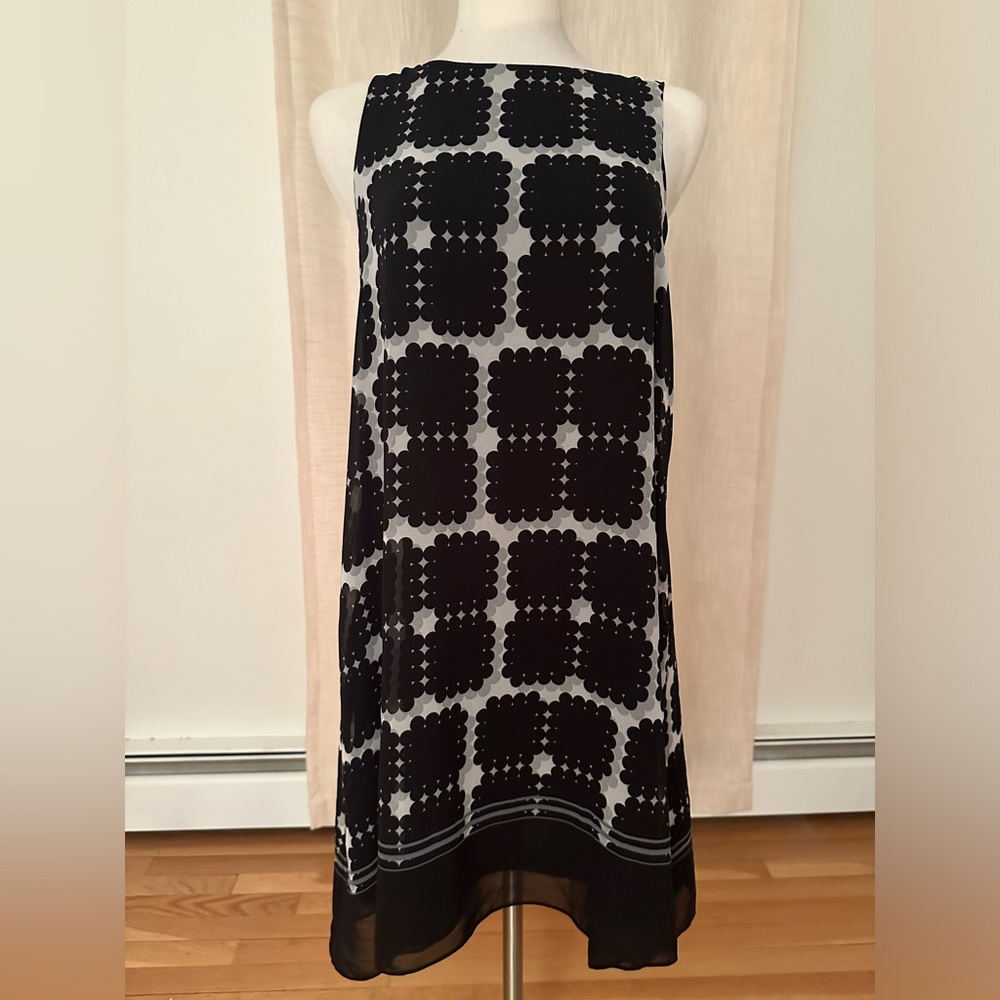 Max Studio Black and Gray Dress 👗🌟🤍